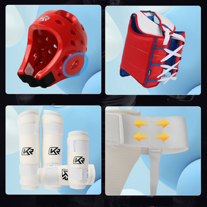 Équipement de Taekwondo confortable de haute qualité cible pied poitrine tibia bras jambe tête ensembles de Protection vêtements d'arts martiaux - Product Image 2
