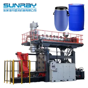 200 Liter Plastic Drum Hdpe Container Olie Vat Making Machine Hdpe 120L Plastic Trommel Blaasvormmachine