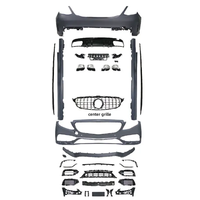 Kit carrosserie C63 de haute qualité pour Mercedes Benz W205 modifié en C63 AMG 2019 avec pare-chocs et calandre, kit carrosserie W205 C63