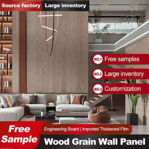 Tablero de chapa de madera de carbón de bambú <span class=keywords><strong>Panel</strong></span> de pared decorativo Hoja de <span class=keywords><strong>panel</strong></span> de pared de madera Chapa de madera - Product Image 2