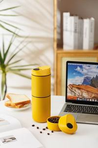 Nouvelle machine à café portable intégrée pour moudre et infuser, en acier inoxydable moderne, modèle MG731T2 MG731T2, très vendue - Product Image 2