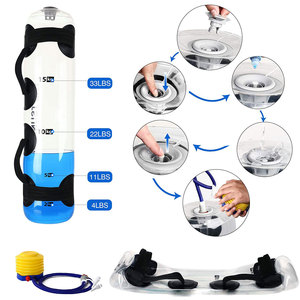 Amazon Đào Tạo Có Thể Điều Chỉnh PVC Aqua Bag Thể Dục Túi Nước Cho Cơ Thể Xây Dựng Thiết Bị Thể Thao Nước Miễn Phí Trọng Lượng Nâng Tập Thể Dục - Product Image 5