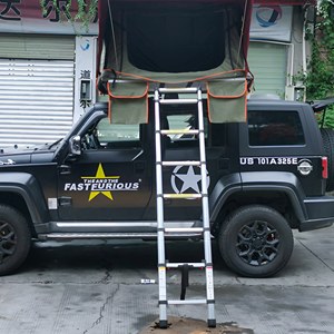 JIYA Quick Setup <b>Waterproof</b> Side Open Clamshell Hard Roof Top <b>Tent</b> 3-4 Person Rooftop <b>Tent</b> for 4X4 Offroad Camping - Product Image 2