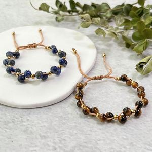 Natural Stone <b>Bracelet</b> Colorful Glass Beaded Creativity Booster Professional Tiered Pricing Policy Mixed Batch Support - Product Image 5
