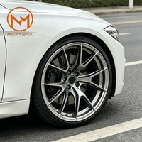 Jantes de voiture pour passagers Maxtera Forged Custom Hyper Black VS5RS Style pour BMW Audi Porsche Corvette Mustang Camaro Golf, jantes en alliage