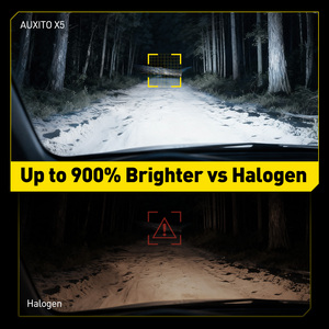 X5 AUXITO H13 6500K <b>Headlight</b> Bulbs white 7200lm 80W 66W 1:1 <b>LED</b> <b>Headlight</b> Bulbs - Product Image 6