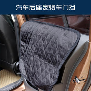 แผ่นป้องกันหน้ารถกันรอยขีดข่วนสำหรับสุนัขเลี้ยงสุนัขผ้าหนาผ้าคลุมป้องกันประตูสำหรับรุ่นเทสลา - Product Image 2