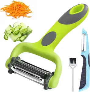 Kitchen Gadgets Multifunctional Swivel Fruit Vegetable peeler Julienne Carrot Potato Peeler