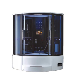 Nouvelle Cabine de Sauna Vapeur Humide Grande Taille avec Bain à Remous Spa et Baignoire de Massage en Acrylique Design Moderne - Product Image 1