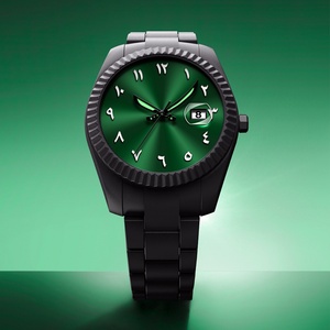 Montre en plastique de style professionnel AliExpress Lao, mouvement à quartz, cadran lumineux, résistante à l'eau 10m, commerce extérieur transfrontalier - Product Image 2