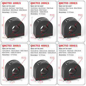 Transformador de Corrente AC Miniatura de Precisão CT Pcb QNCT03 50A 25mA 100A 50mA 50A/20mA 100A 20mA Sensor Transdutor de Corrente AC <span class=keywords><strong>Mini</strong></span> - Product Image 3