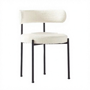 Sillón Metálico Minimalista Industrial para Oficina en Casa y Sala de Estar - Sillón de Descanso con Función Ajustable - Product Image 3