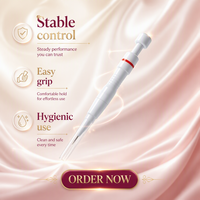 Appareil professionnel d'implantation capillaire 0,7-1,2 mm, stylo d'implantation DHI réutilisable pour la chirurgie de greffe de cheveux
