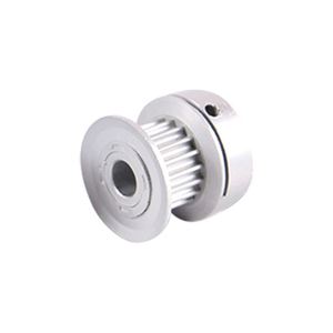 Polea de Sincronización Personalizada GT2 20T con Buje de Sujeción de Aluminio y Acero Inoxidable, Diámetro Interior de 10 mm, Diámetro Exterior de 50 mm, Compatible con OEM - Product Image 3