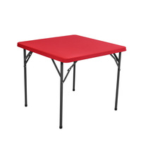 Nappe extensible en spandex noir pour tables pliantes standard