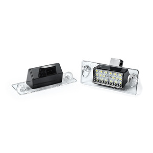 Luz de matrícula Led para Audi A3/S3 LIMOUSINE 1997-2003 A3 8L Facelift 1997-2001 <span class=keywords><strong>A4</strong></span> <span class=keywords><strong>B5</strong></span> LIMOUSINE /<span class=keywords><strong>A4</strong></span> 5B <span class=keywords><strong>AVANT</strong></span> 1995-1999 - Product Image 2