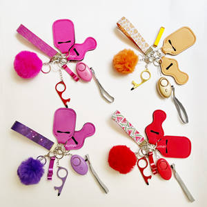 พวงกุญแจป้องกันตัวพิมพ์ลายใหม่ปี 2022 ขายส่ง สำหรับผู้หญิง ชุดพวงกุญแจป้องกันตัว - Product Image 1