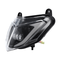YongJin LED phare avant assemblage de lampe avec feu de position DRL pour Ducati HYPER-MOTARD