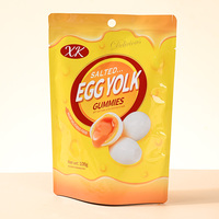 Permen Gummy Bentuk Bola Rasa Buah Isi Cairan Lembut Kenyal Warna-warni 108g Kemasan Grosir Camilan