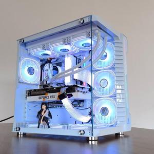 คอมพิวเตอร์เกมมิ่งรีบิวด์ราคาดี R7 <span class=keywords><strong>3700X</strong></span> พร้อมการ์ดจอ Rx 5600xt แรม 16g 256gb Ssd คอมพิวเตอร์ตั้งโต๊ะสำหรับเล่นเกมและทำงานออฟฟิศ - Product Image 4