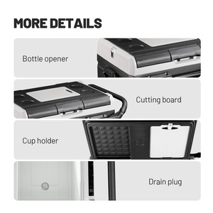 Refrigerador de Compresor para Coche Alpicool <span class=keywords><strong>TWW</strong></span>, Refrigerador Solar de 12 V CC, Mini Refrigerador, Congelador para Coche con Protección de Batería Baja - Product Image 5