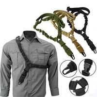 Sangle Tactique Monopoint Américaine Kongbo pour Chasse en Extérieur, Accroche-Fusil en Nylon