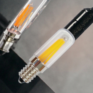 Ampoules <span class=keywords><strong>LED</strong></span> en plastique à filament Edison à prix réduit, E14 2,5W AC 220V 110V certifiées CE, 2700K/6500K, durée de vie de 30 000 heures - Product Image 3