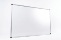 Tableau blanc magnétique en plastique Gaoleshi à fixer au mur |   Tableau effaçable à sec pour bureau, fixation invisible par vis, 30x40cm, en alliage d'aluminium
