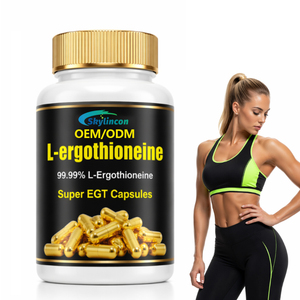Capsules d'Ergothionéine Végétale OEM/ODM Haute Pureté pour Hommes et Femmes Adultes – Soutien <span class=keywords><strong>Anti</strong></span>-Âge et Défense Cellulaire au Niveau du DNA - Product Image 1