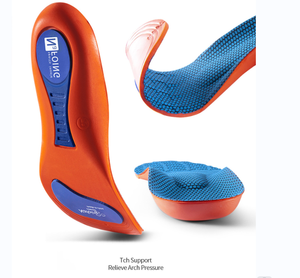 Orthèses de pied en PU, soutien de la voûte plantaire, <span class=keywords><strong>semelles</strong></span> orthopédiques pour <span class=keywords><strong>chaussures</strong></span>, <span class=keywords><strong>semelles</strong></span> orthopédiques de sport - Product Image 2