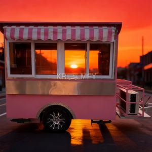 Remolque de Comida Móvil Multiusos de Acero Inoxidable 2025 para Helados, Barbacoa y Otros Alimentos - Product Image 4