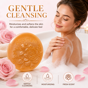 Jabón en Barra con Aroma a <span class=keywords><strong>Rosas</strong></span> OEM, Jabón <span class=keywords><strong>de</strong></span> <span class=keywords><strong>Rosas</strong></span> Hidratante a Base <span class=keywords><strong>de</strong></span> Plantas, Jabón Facial y Corporal, Venta al Por Mayor - Product Image 5