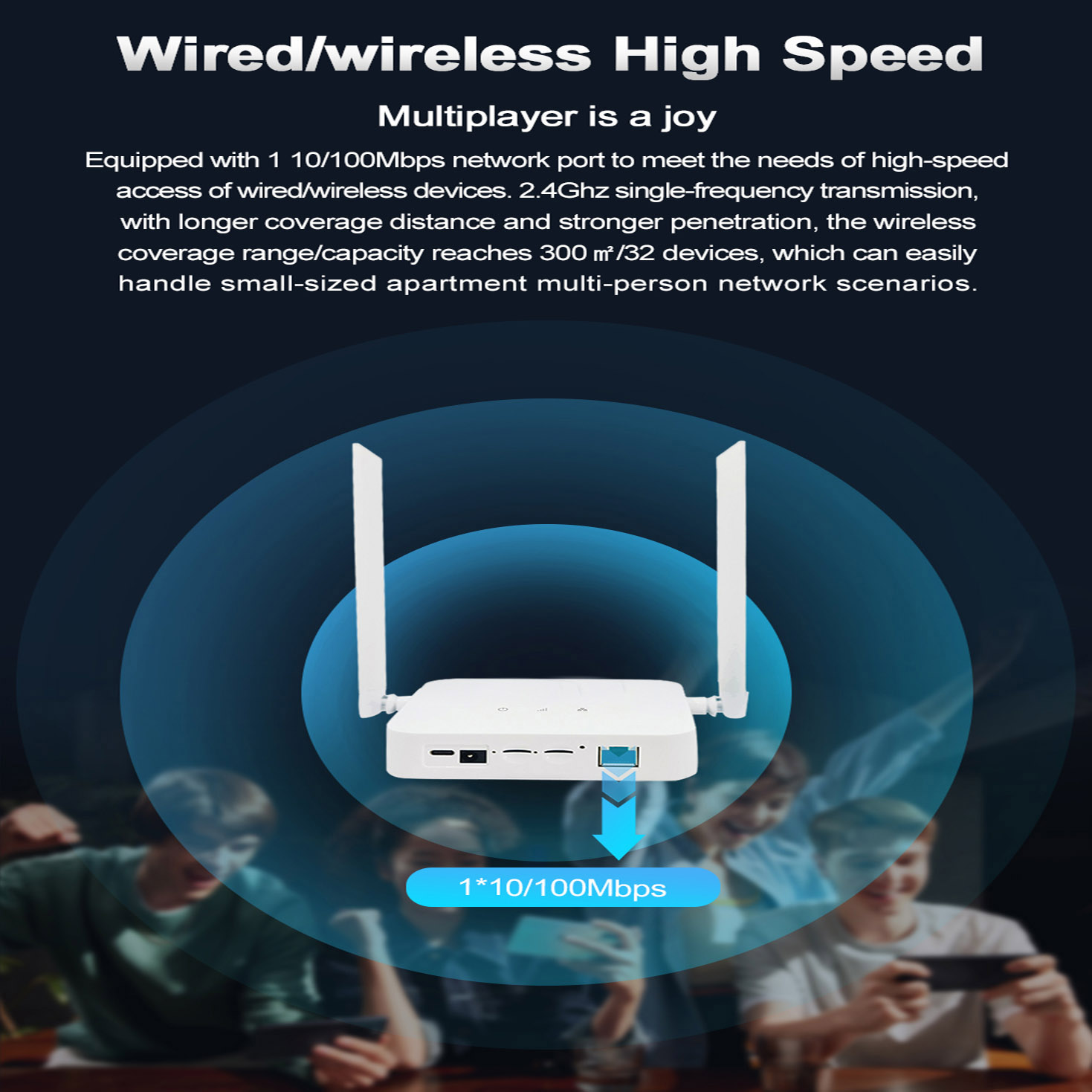 wifi router 4g lte with sim card slot