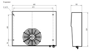 12v/24v dc ואן יחידת קירור למשלוחים | מערכת קירור חשמלית לרכבות בשר, משקה וגלידה - Product Image 4