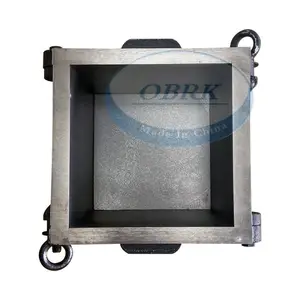 Cast iron steel or plastic Concrete 150mm cube mould supplier/factory/manufacturer