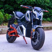 Moto électrique de course Z6 personnalisable en direct d'usine, moteur brushless 2000W 72V, vitesse maximale 80-120 km/h, autonomie 80-180 km