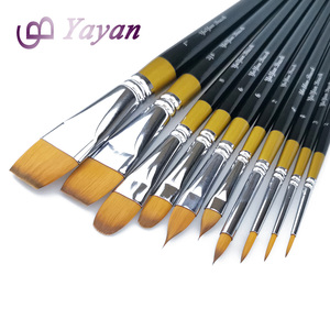 Bộ Cọ Vẽ Mặt Và Cơ Thể Nghệ Sĩ Tóc Tổng Hợp Cho Vẽ Mặt Và Cơ Thể Acrylic Màu Nước Chuyên Nghiệp - Product Image 2