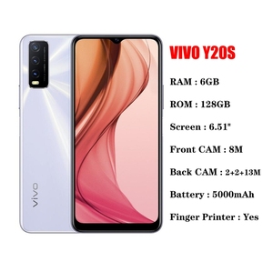 VIVO Y20s 256GB 6.51นิ้วกล้องคู่ celulares โทรศัพท์มือถือสมาร์ทโฟน - Product Image 5