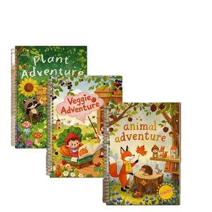 Libro <span class=keywords><strong>de</strong></span> Actividades <span class=keywords><strong>de</strong></span> Dibujo y <span class=keywords><strong>Ejercicios</strong></span> para Preescolar, Versión en Inglés, con Ranuras, para el Desarrollo Temprano Infantil - Product Image 1