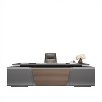 Meubles de bureau modernes personnalisables, meubles de bureau commerciaux, bureau de direction au design industriel