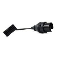 For Mercedes Benz 38Pin to 16Pin Female Connector OBD OBD2 OBDII Diagnosis Connector Extension Cable Adapter