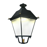 Austar Farol Villa Pro Nouveau Luminaire Urbain pour Allées de Jardin, Éclairage Routier IP66 en Aluminium LED avec Angle de Faisceau de 150°