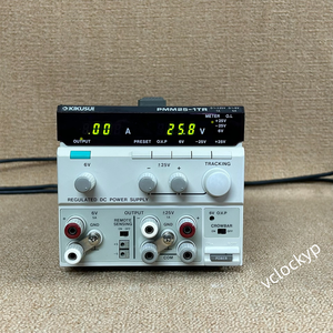 Alimentation CC régulée Kikusui PMM25-1TR 0~6V, 0~+/-25V utilisée - Product Image 3