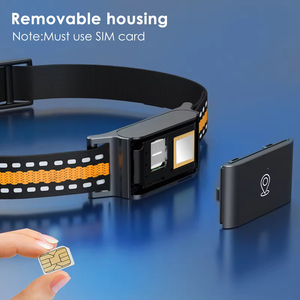 Mini Rastreador GPS de Plástico, Posicionamiento en Tiempo Real, Resistente al Agua IP65, Lector de Tarjetas SIM 4G, Monitoreo de Salud, Bluetooth, NFC, para Perros y Mascotas, 20+ - Product Image 3