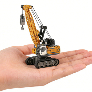 Camión Grúa de Control Remoto AiJH, Mini Camión RC con Luces y Sonidos, Modelo de Grúa de Ingeniería con Control Remoto, Juguetes de Auto - Product Image 3