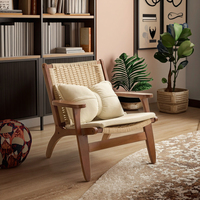 Chaise de selle moyen ancien en bois massif Vintage salon canapé chez l'habitant hôtel dossier nordique loisirs paresseux chaise meubles de maison