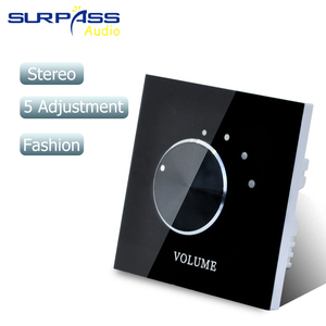 Điều khiển âm lượng toàn nhà trên tường, khớp nối trở kháng âm thanh PC5, màu đen - Product Image 6