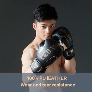 Guantes de Equipo de Boxeo de competición personalizados profesionales Muay Thai Shin Guard Boxing Headguards - Product Image 5