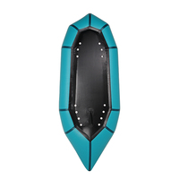 Neokudo Bon marché PVC Packraft Drifting Single Packraft avec Drop Stitch Floor Whitewater River Packraft