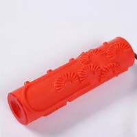 Rouleau à motifs pour peinture murale, rouleau en caoutchouc pour motifs muraux, rouleau à motifs pour peinture murale